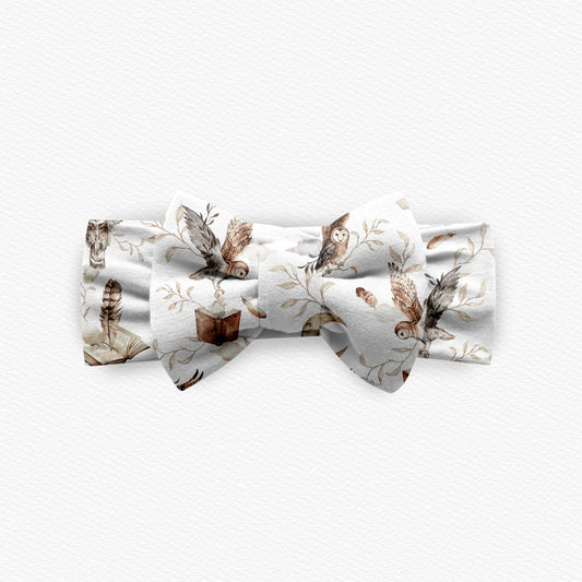 Feathers and Fables（Owl）TENCEL™ Modal Bow