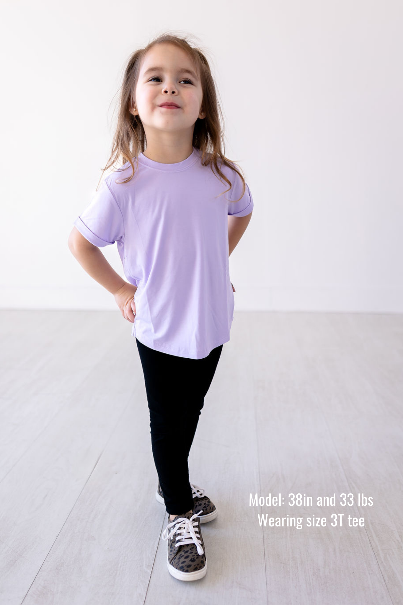 Bamboo Tee - Pastel Lilac