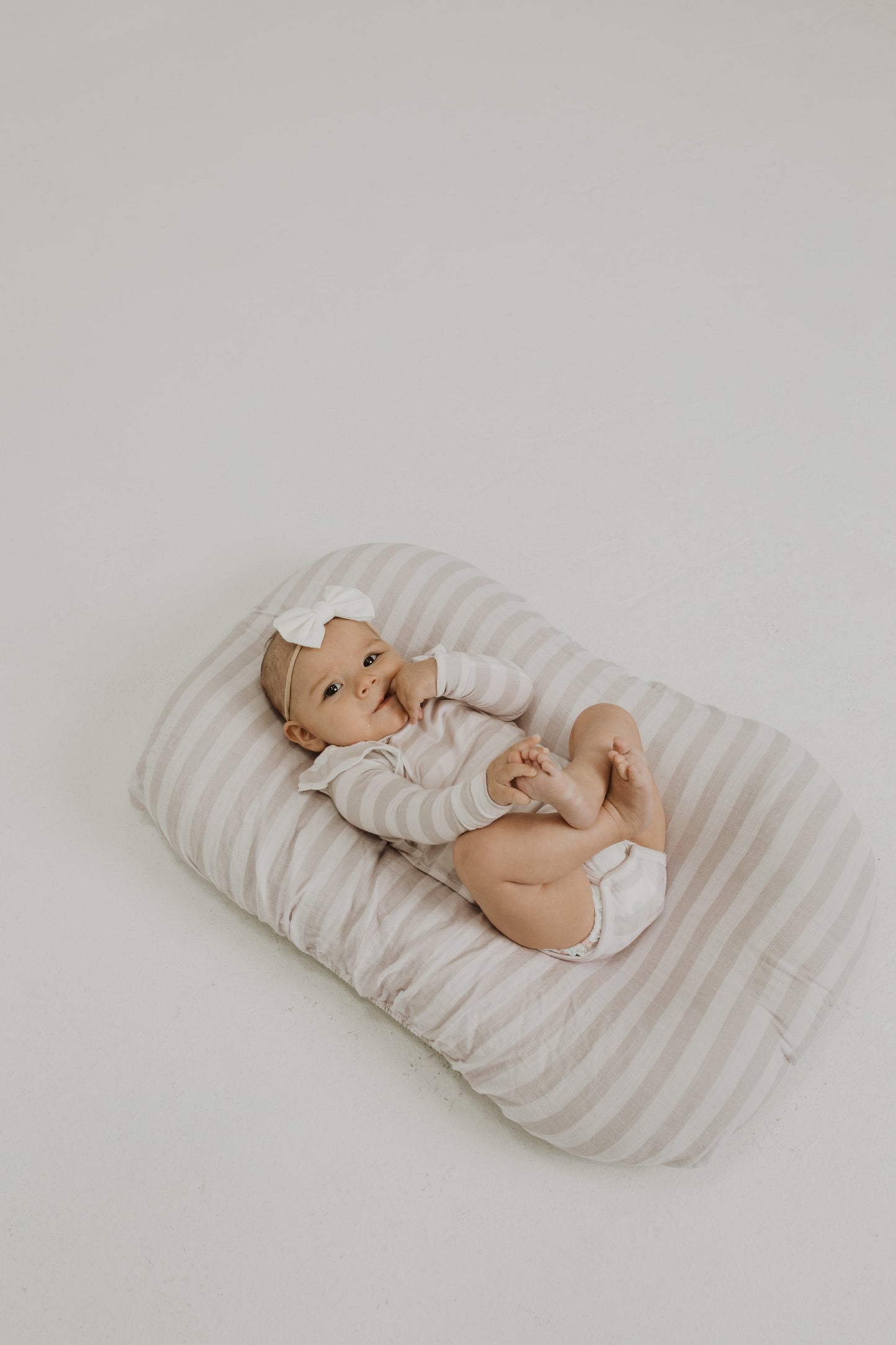 Muslin Changing Pad Cover | Striped