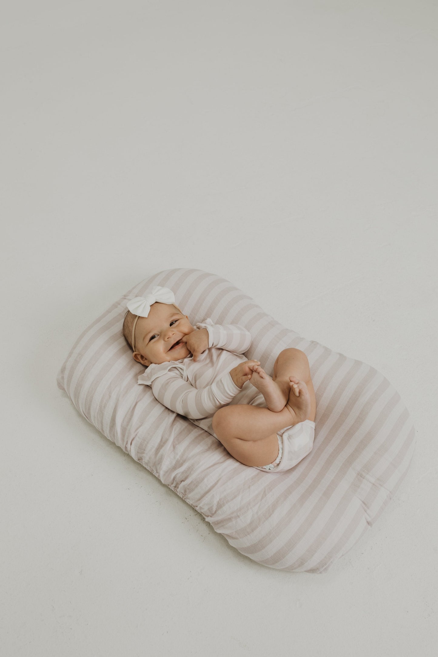 Muslin Changing Pad Cover | Striped