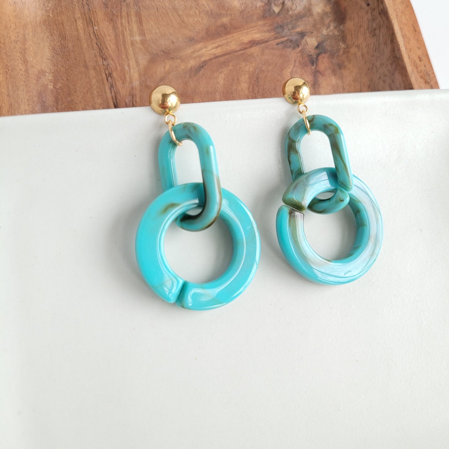 Cora Earrings - Turquoise