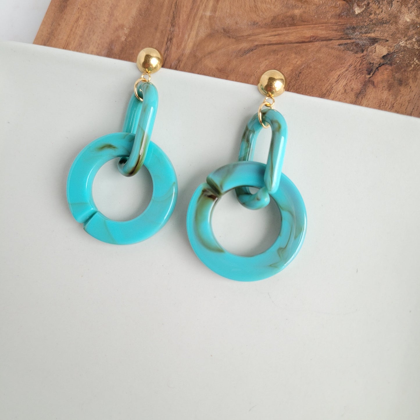 Cora Earrings - Turquoise