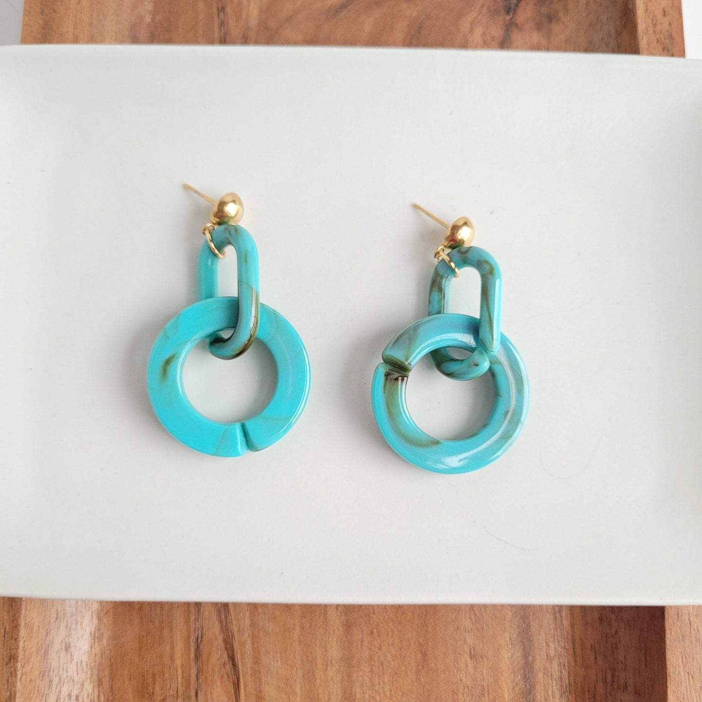 Cora Earrings - Turquoise