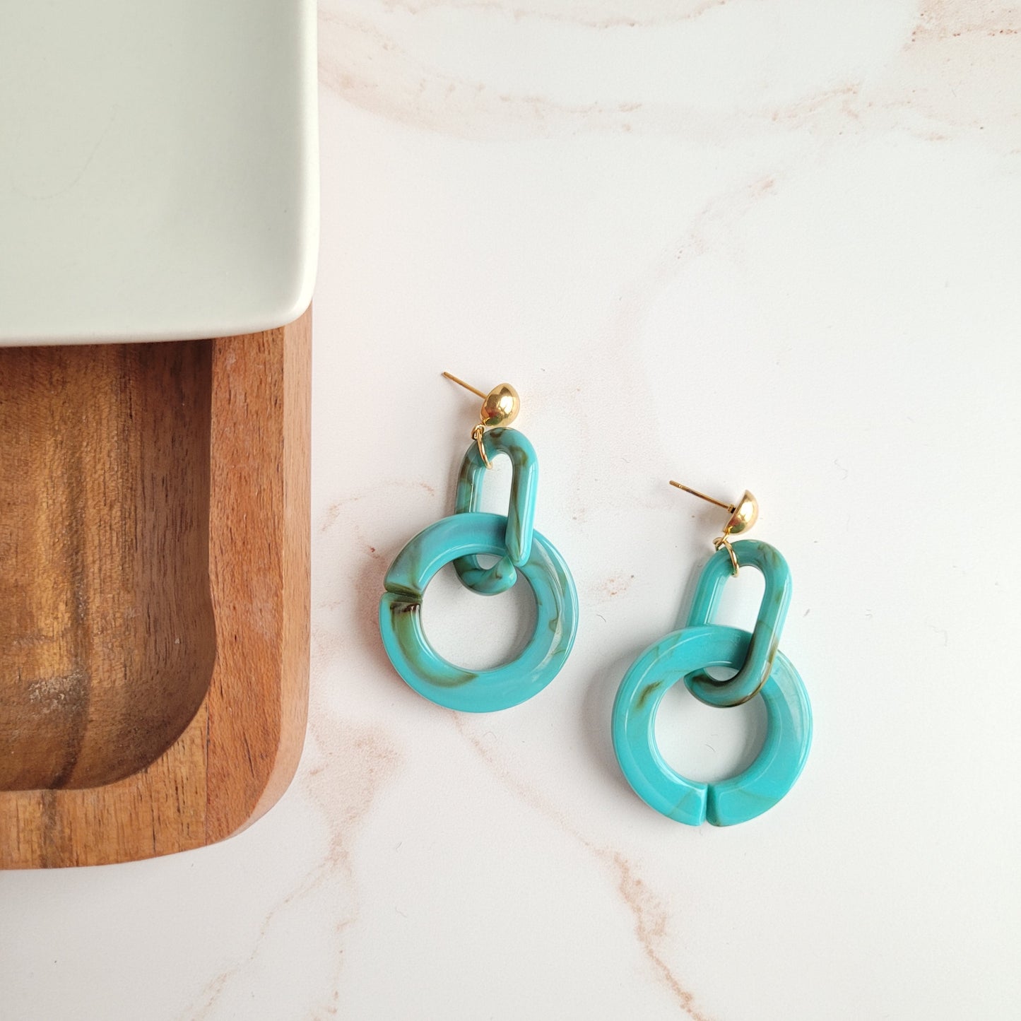 Cora Earrings - Turquoise