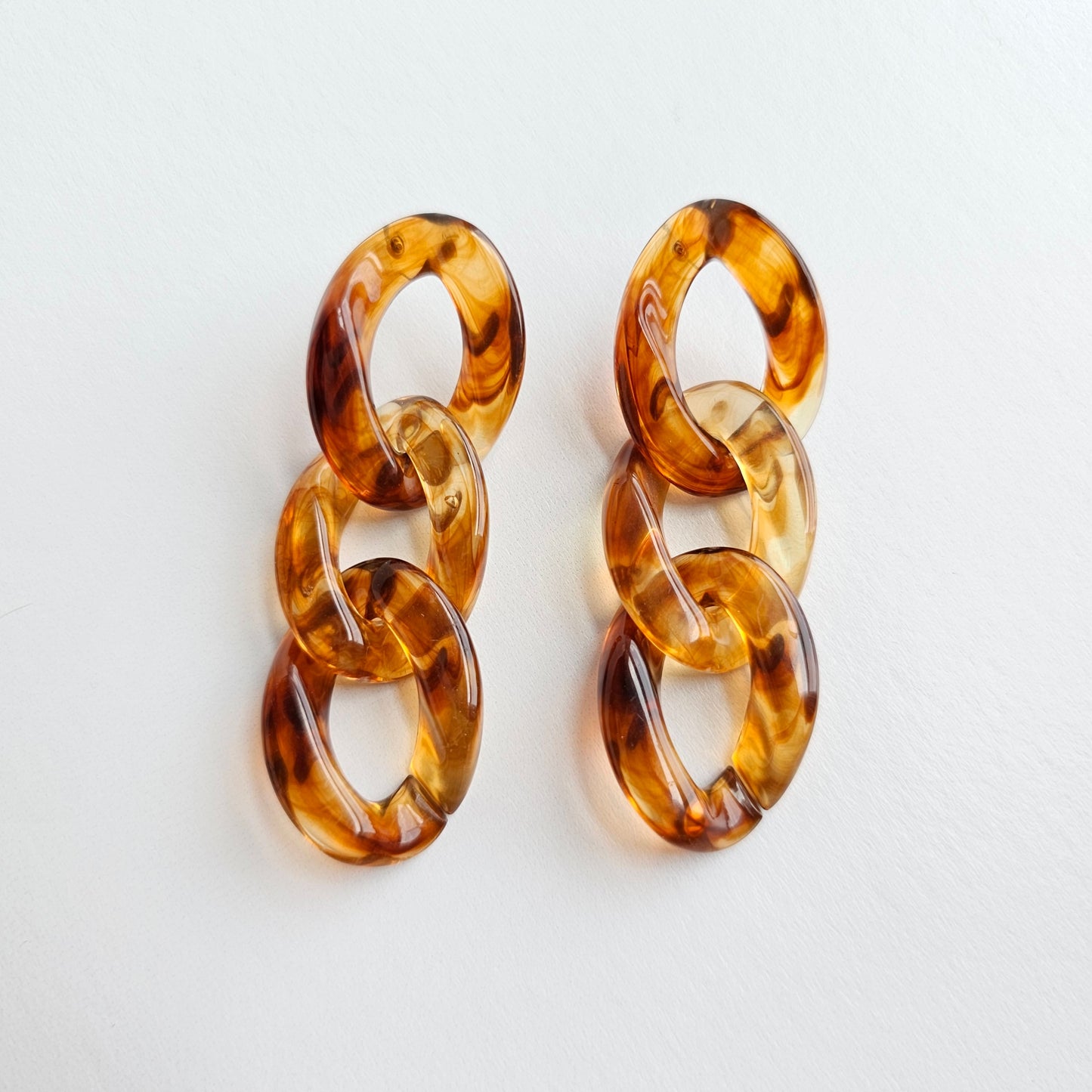 Brooklyn Earrings - Amber