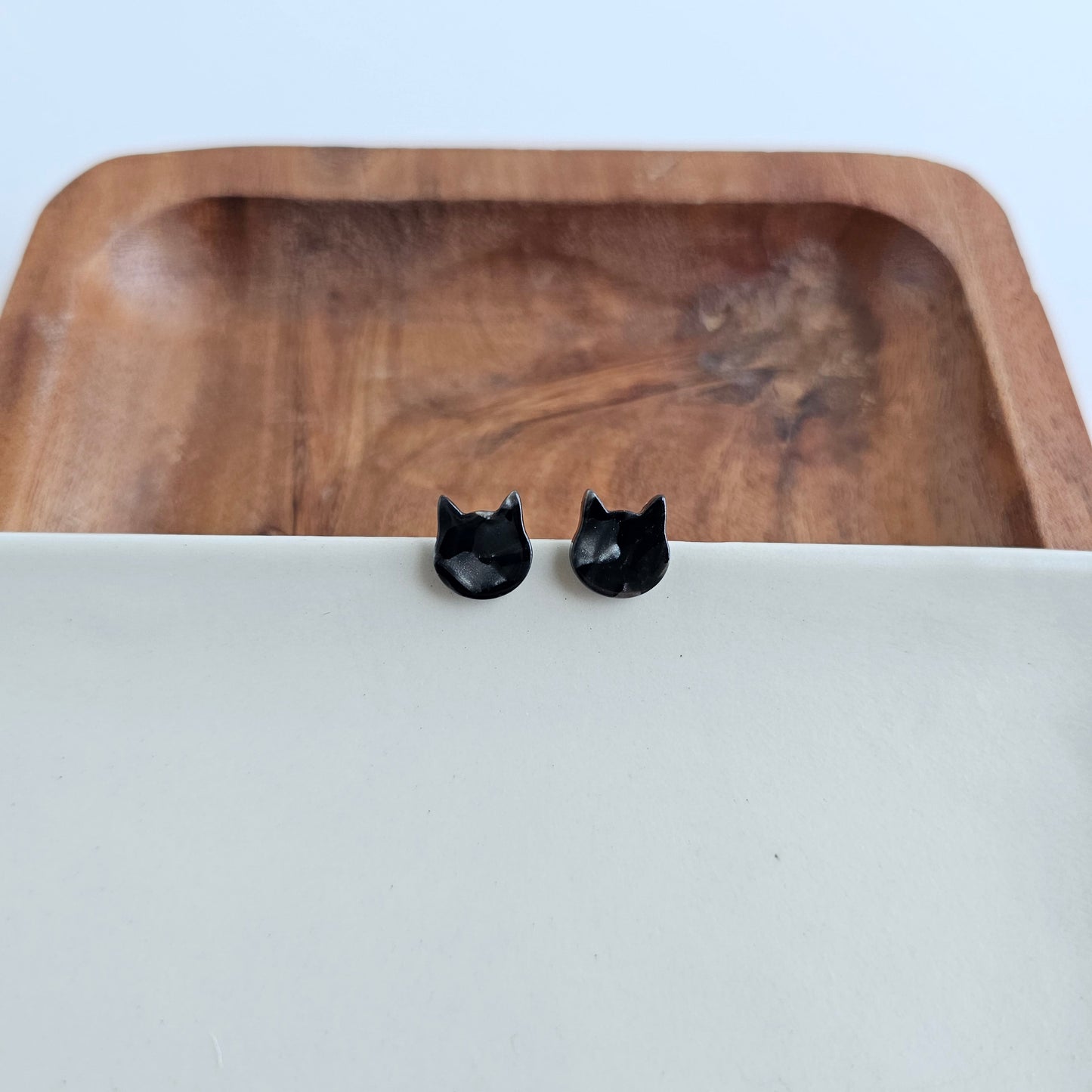 Cat Studs - Black