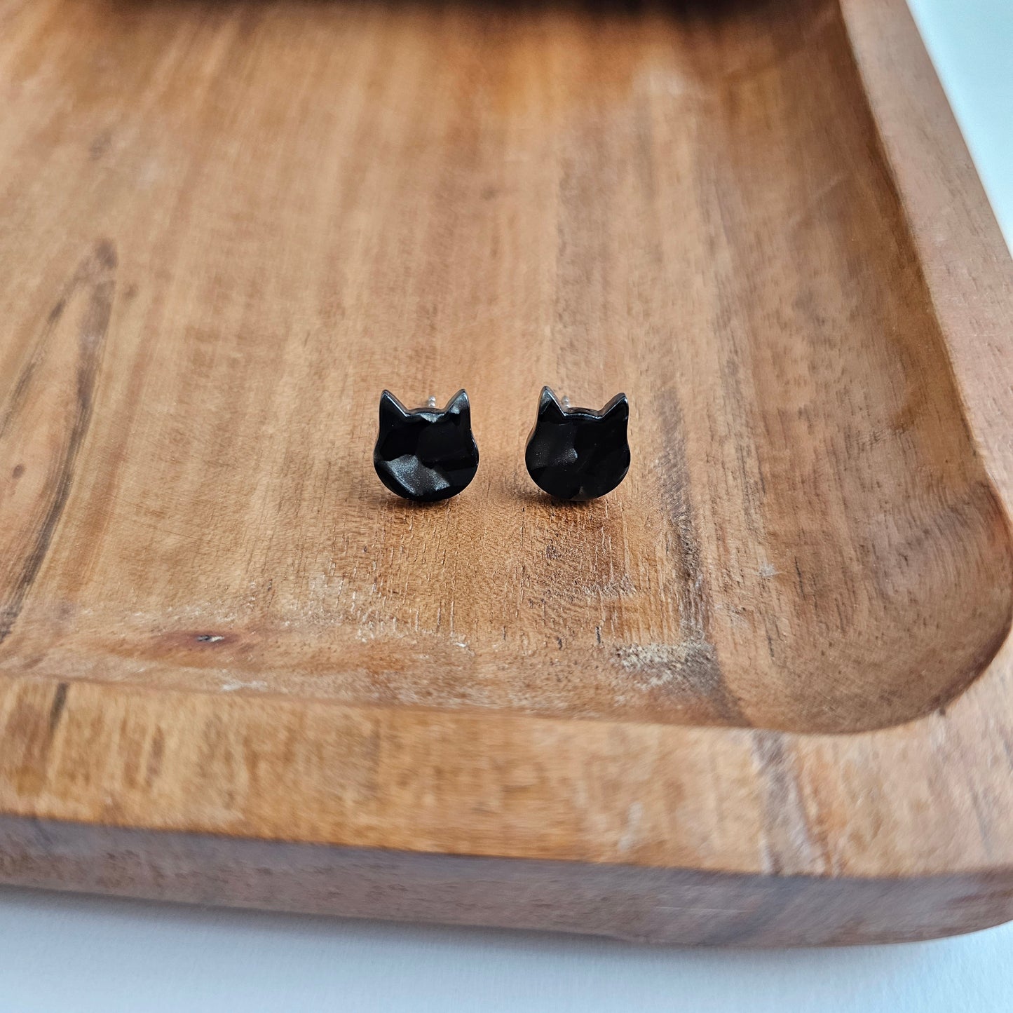 Cat Studs - Black