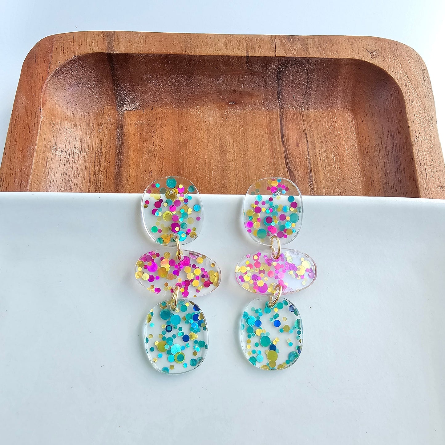 Florence Earrings - Confetti