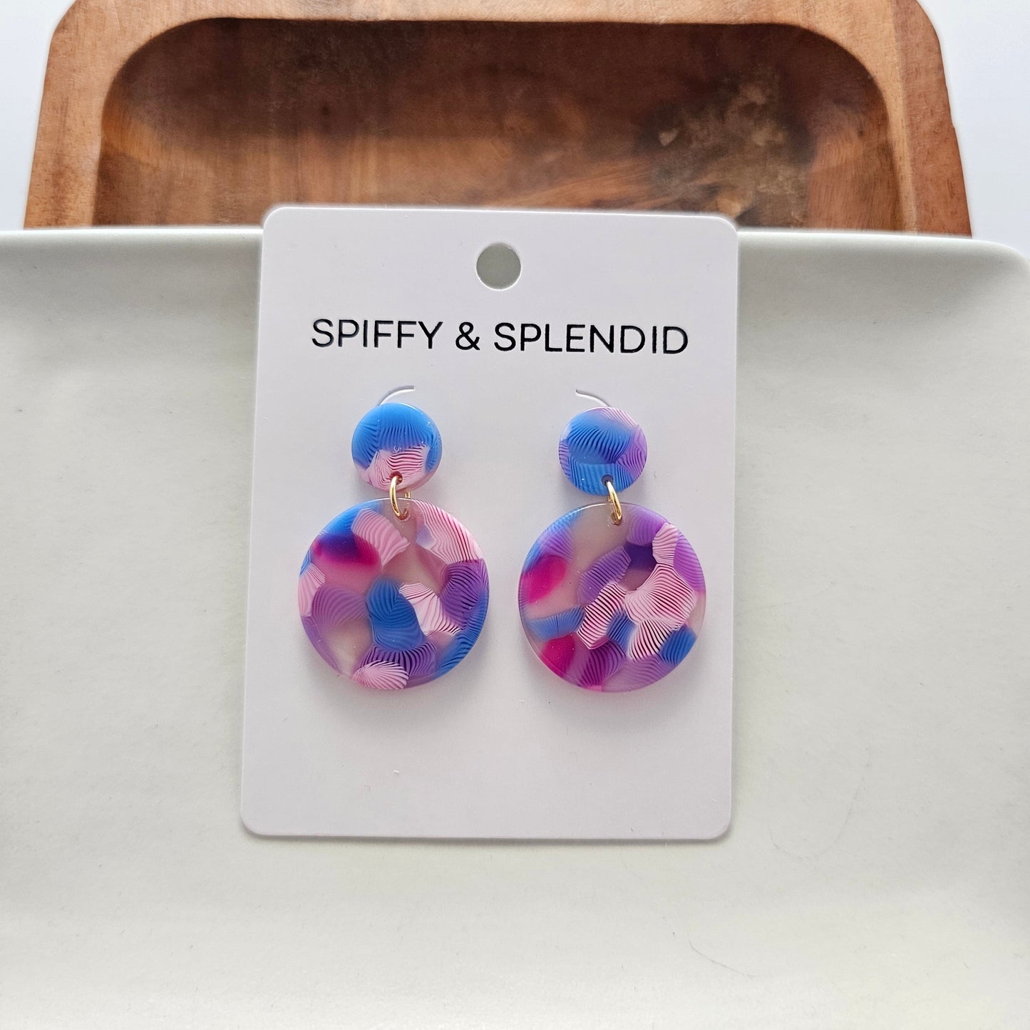 Addy Earrings - Cotton Candy