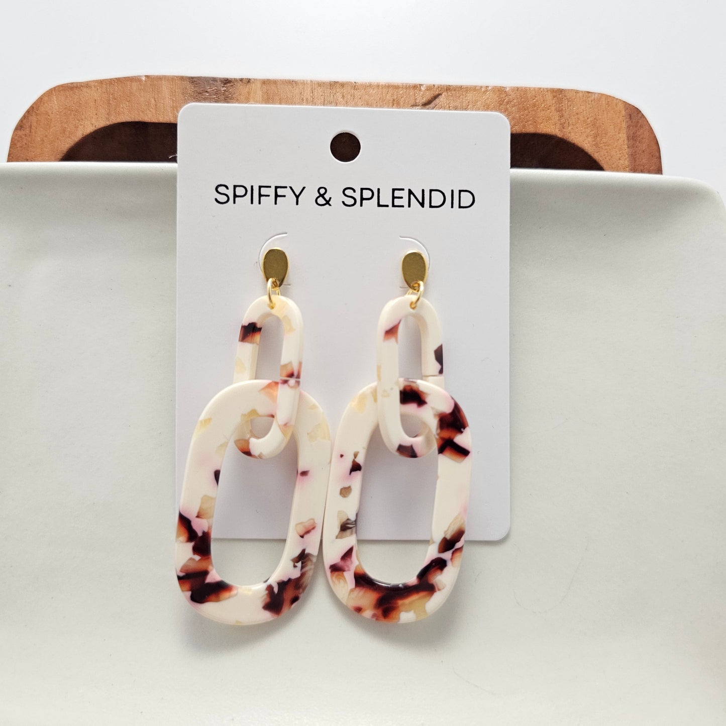 Chrissy Earrings - Terrazzo