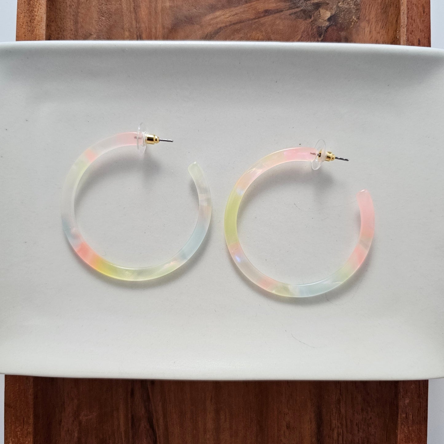 Cameron Hoops - Iridescent Neon