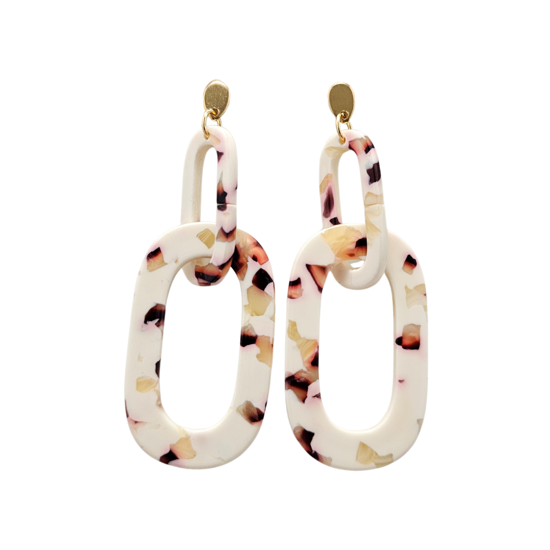 Chrissy Earrings - Terrazzo