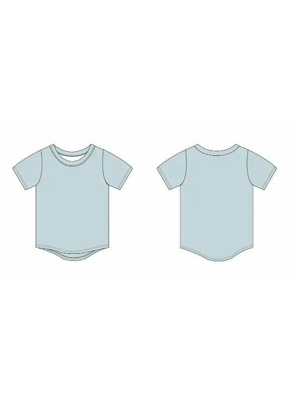 Everyday Tee - Dusty Blue