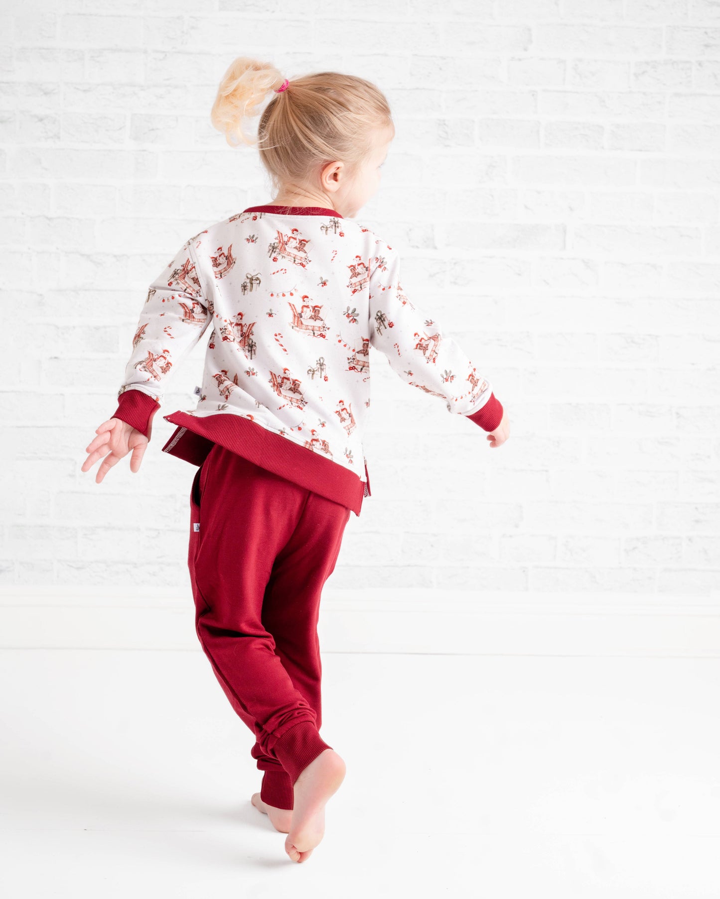 Jingle Bell Hop (Rabbit) Kids Jogger Set