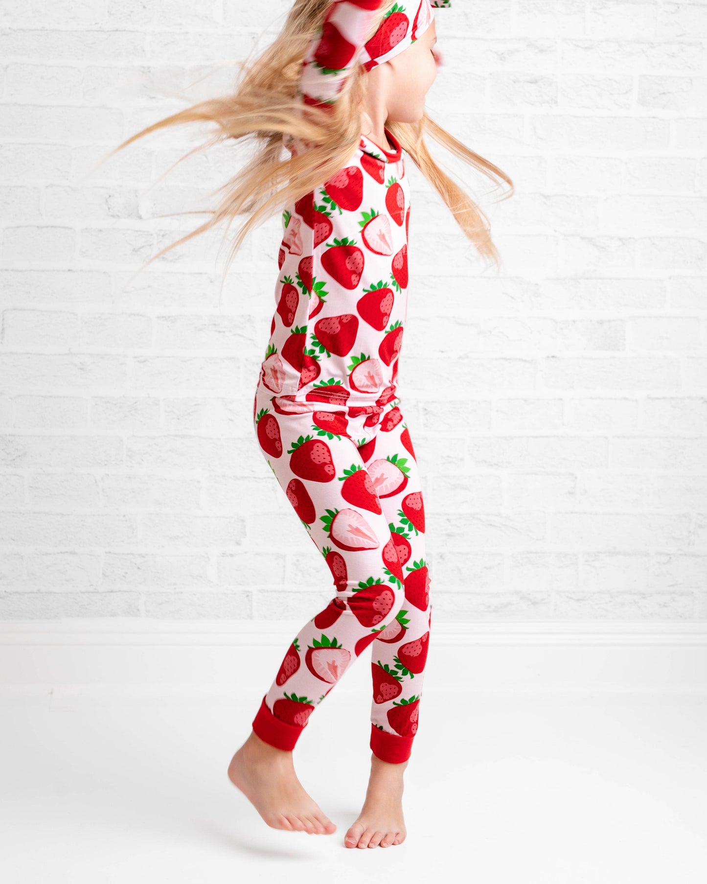 Berry Sweet (Strawberry) Long Sleeve PJ's