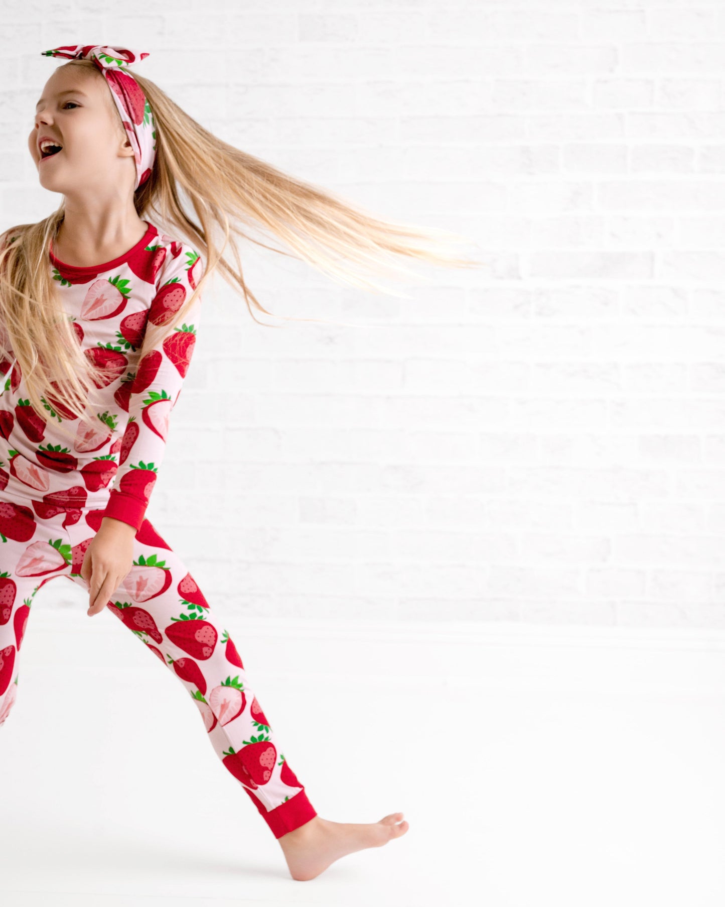 Berry Sweet (Strawberry) Long Sleeve PJ's