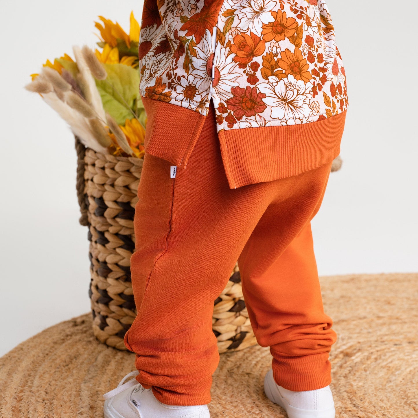 Falling For Florals Kids Jogger Set