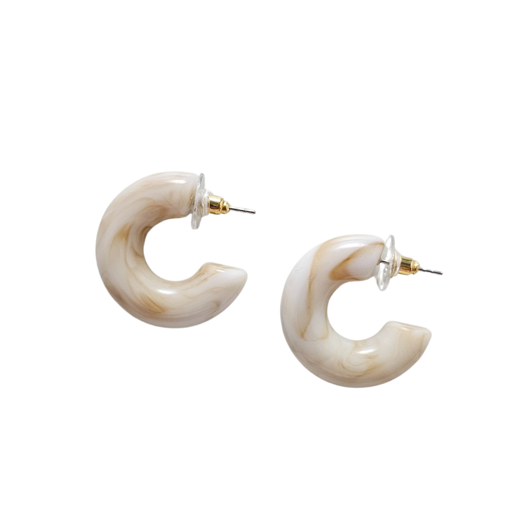 Chloe Hoops - Neutral