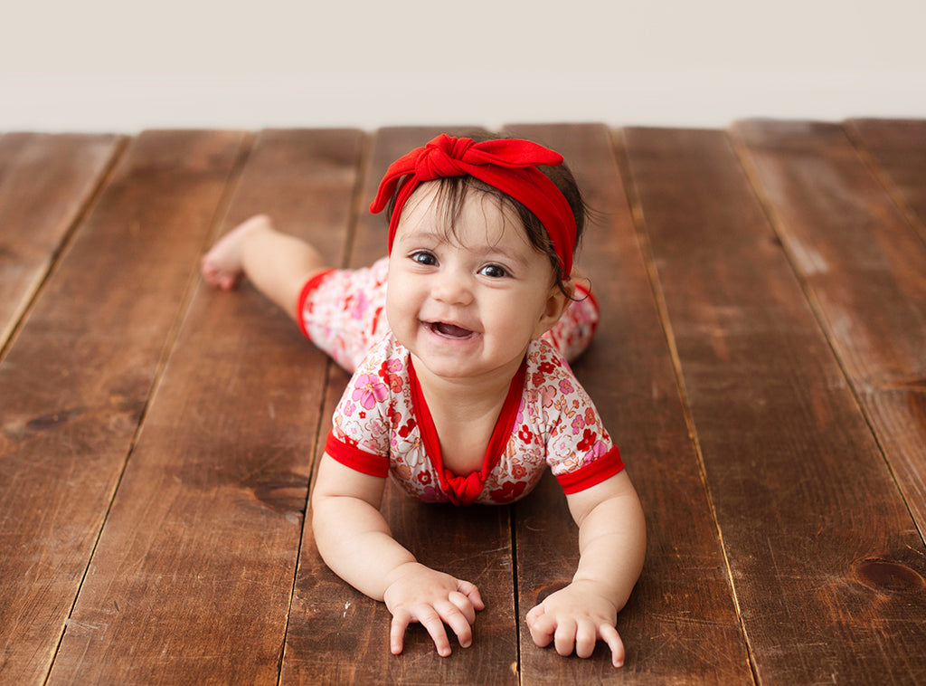 Florever Your Baby Short Sleeve Romper