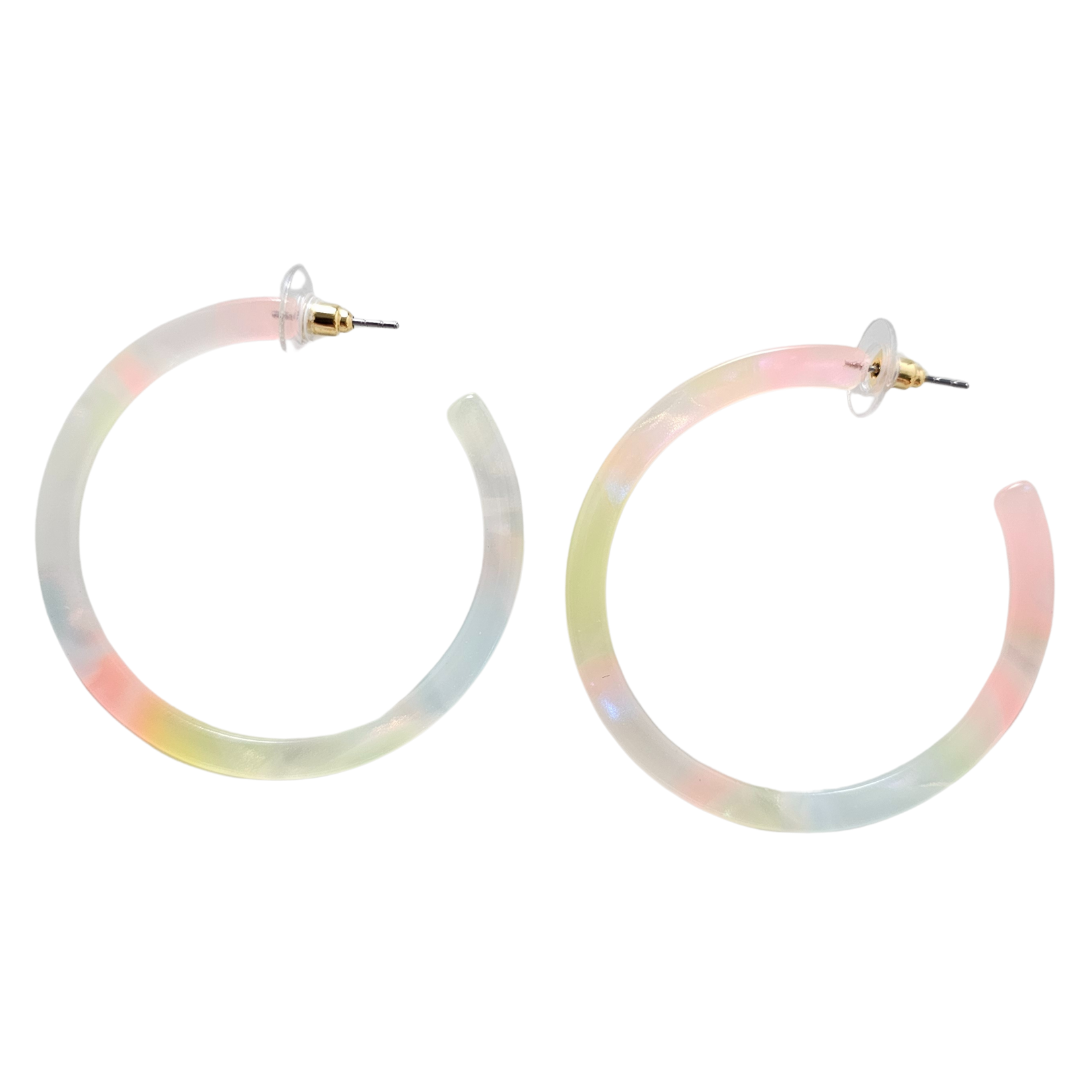 Cameron Hoops - Iridescent Neon