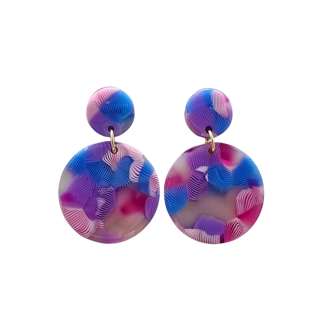 Addy Earrings - Cotton Candy