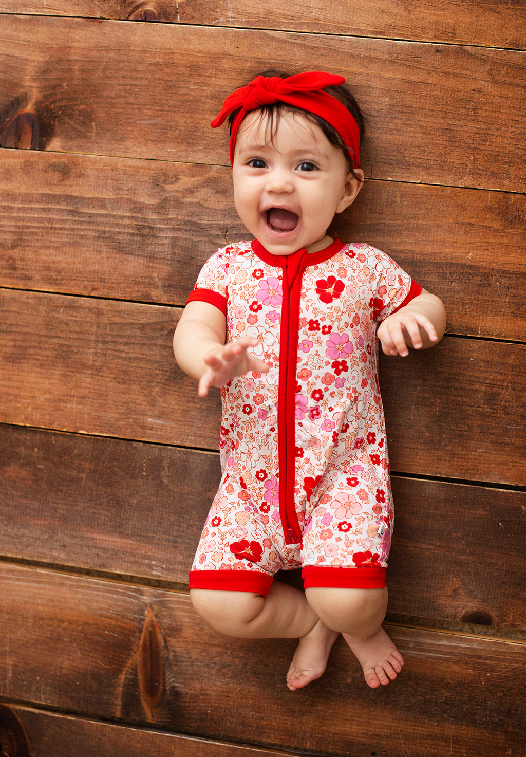 Florever Your Baby Short Sleeve Romper