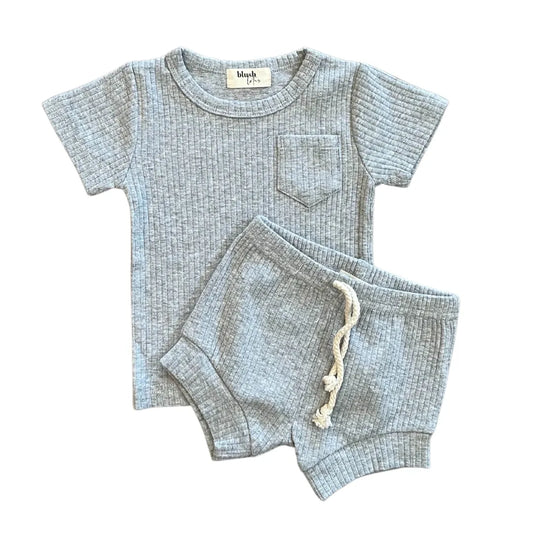 Wyatt Set - Heather Gray