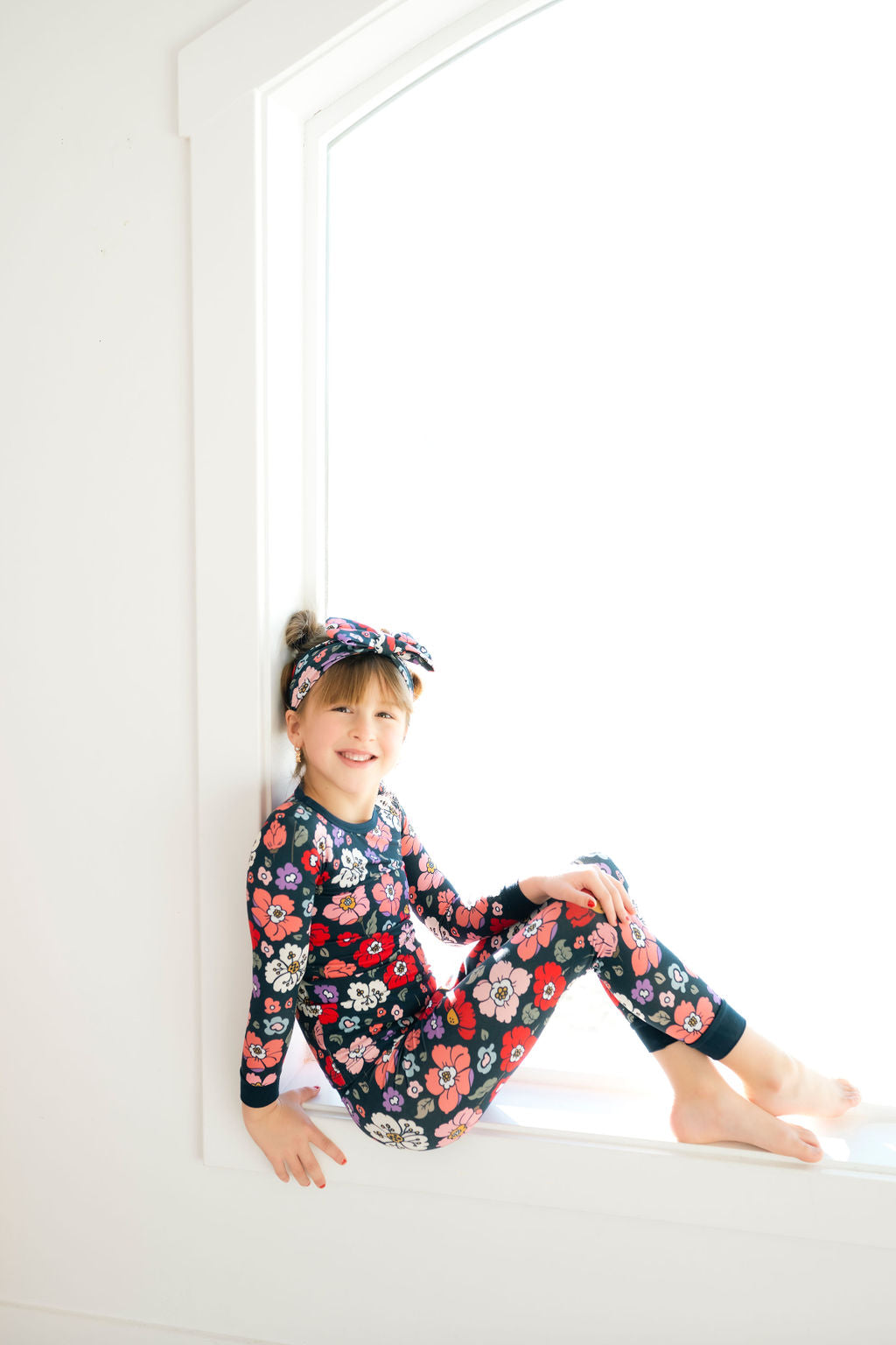 Midnight Meadow Long sleeve PJs