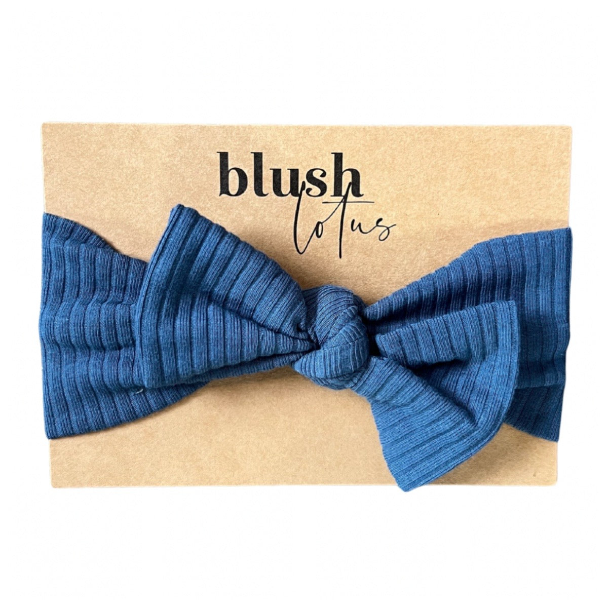 Kinsley Headband - Dark Cobalt