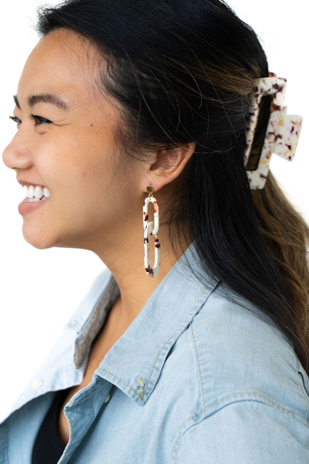 Chrissy Earrings - Terrazzo