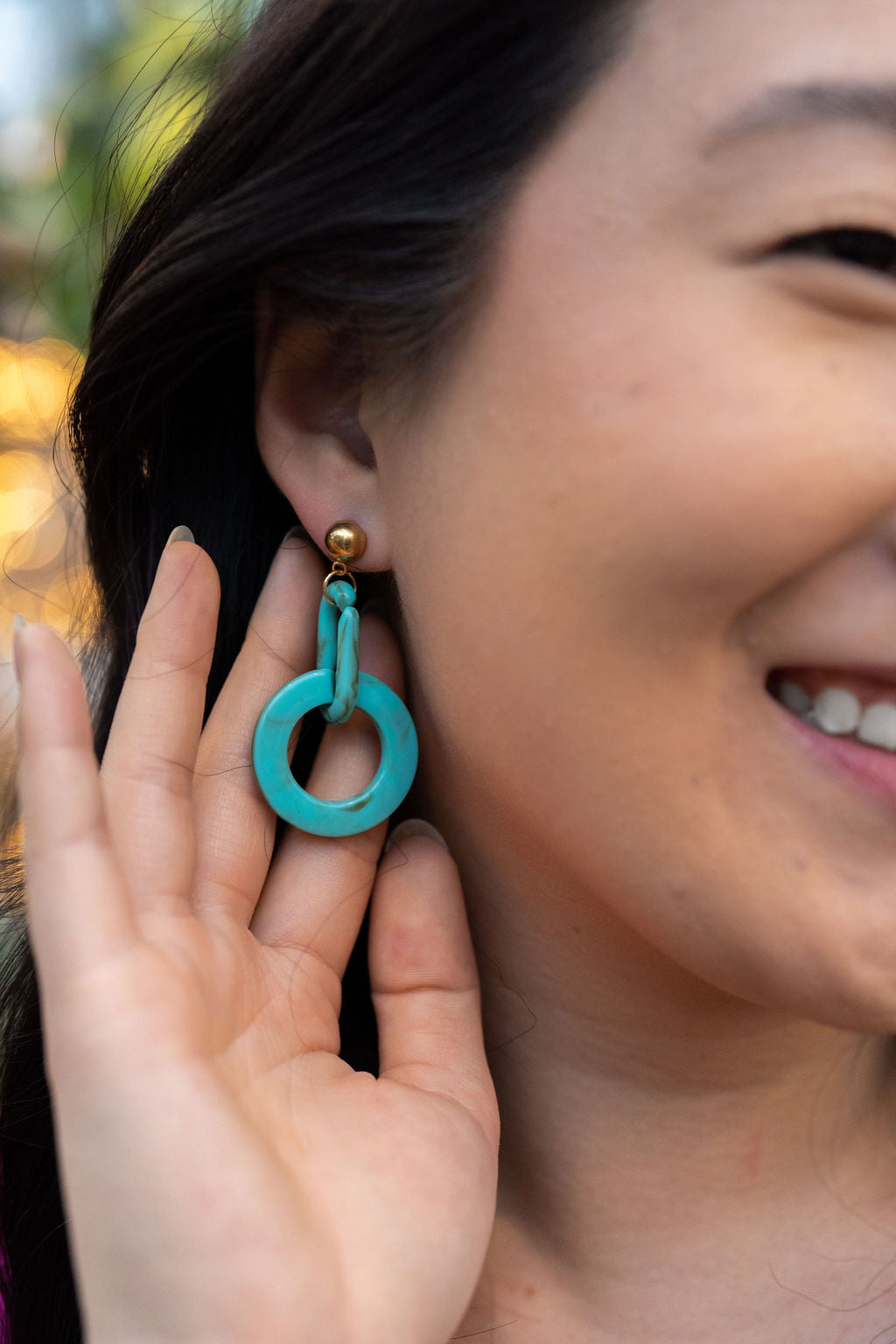 Cora Earrings - Turquoise