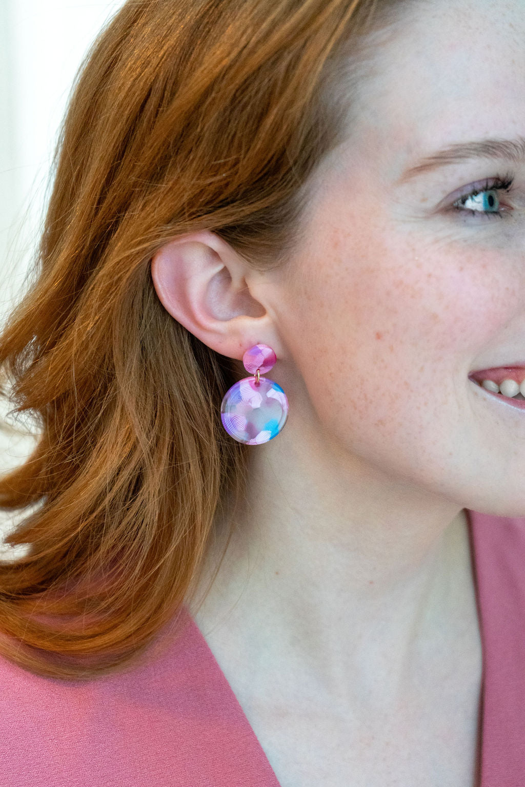 Addy Earrings - Cotton Candy