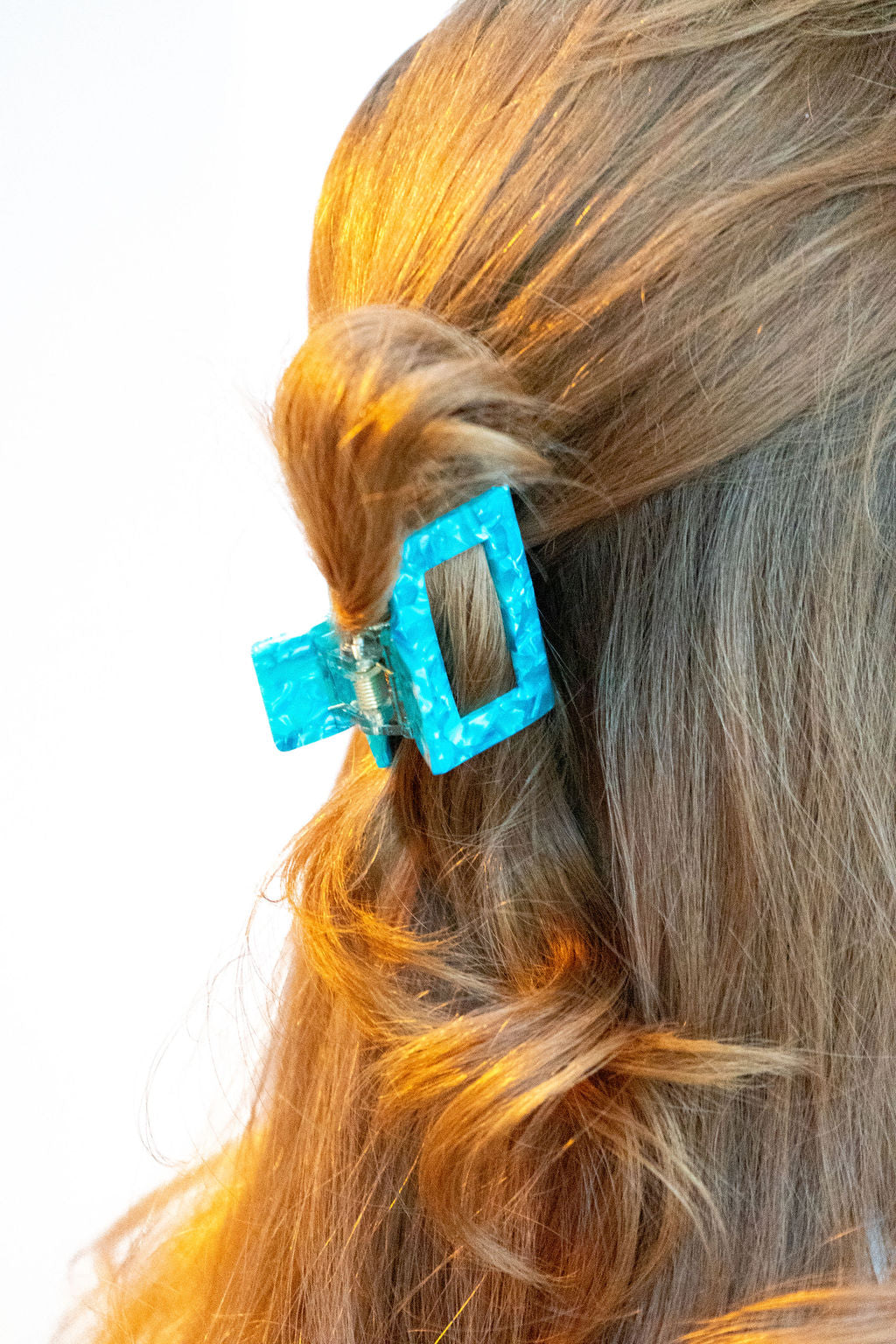 Carly Hair Claw - Blue