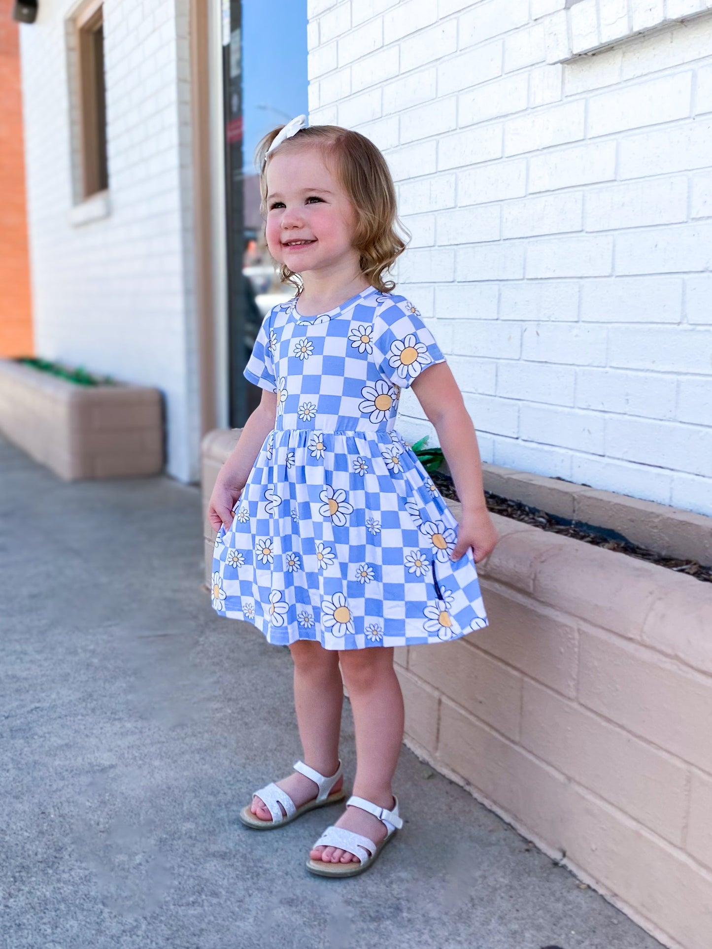 Remi - Short Sleeve Twirl Dress