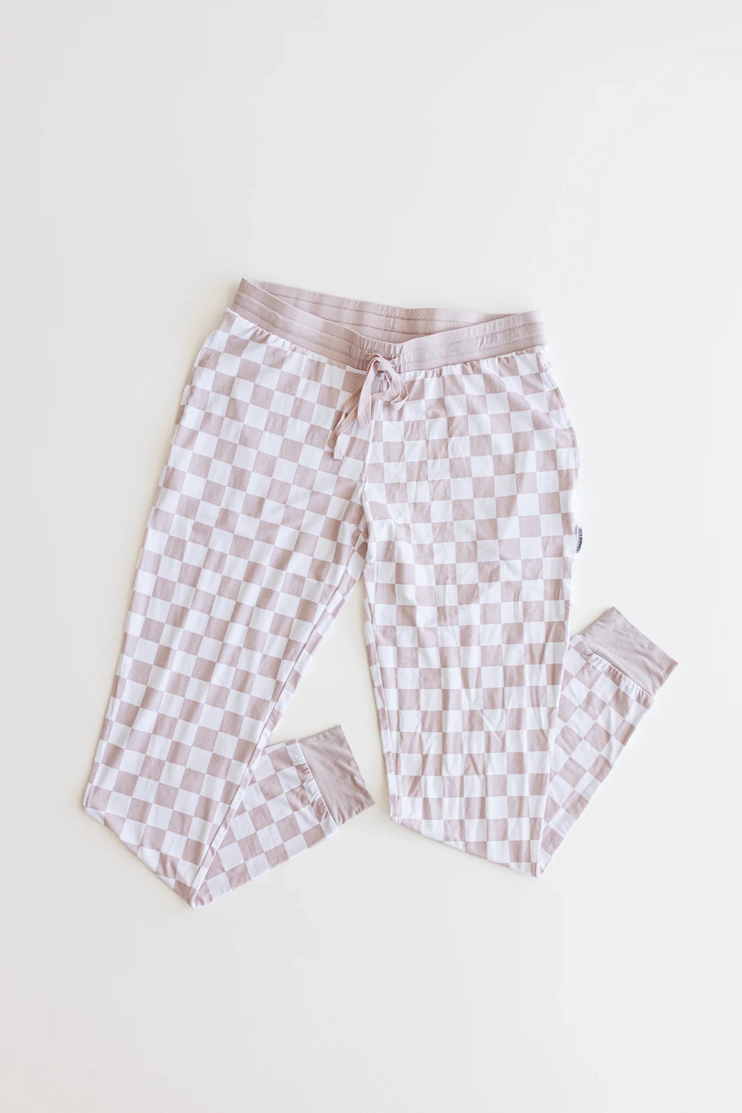 Checkered Bamboo Mama Pajamas | Two Piece Set