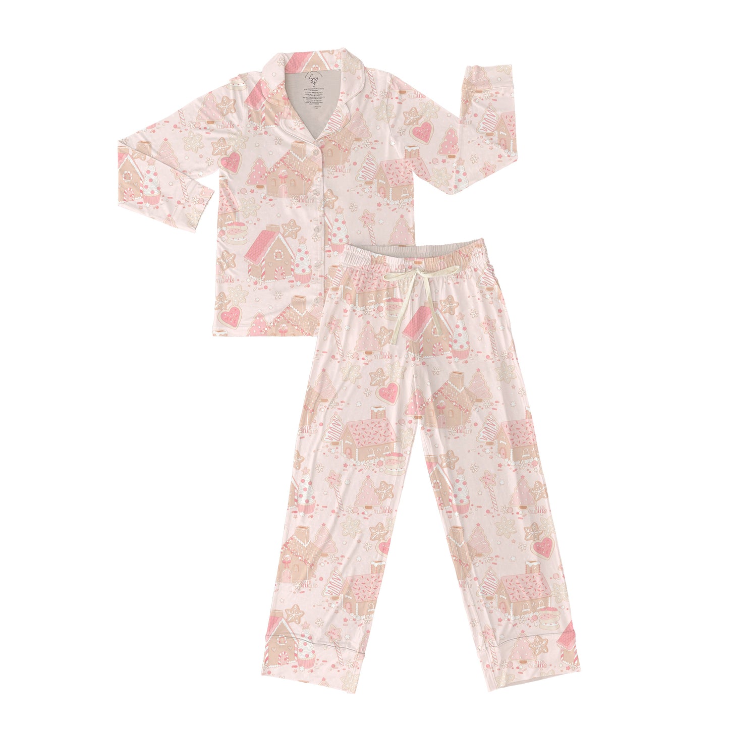 Women's Gingerbread Bamboo Jammies