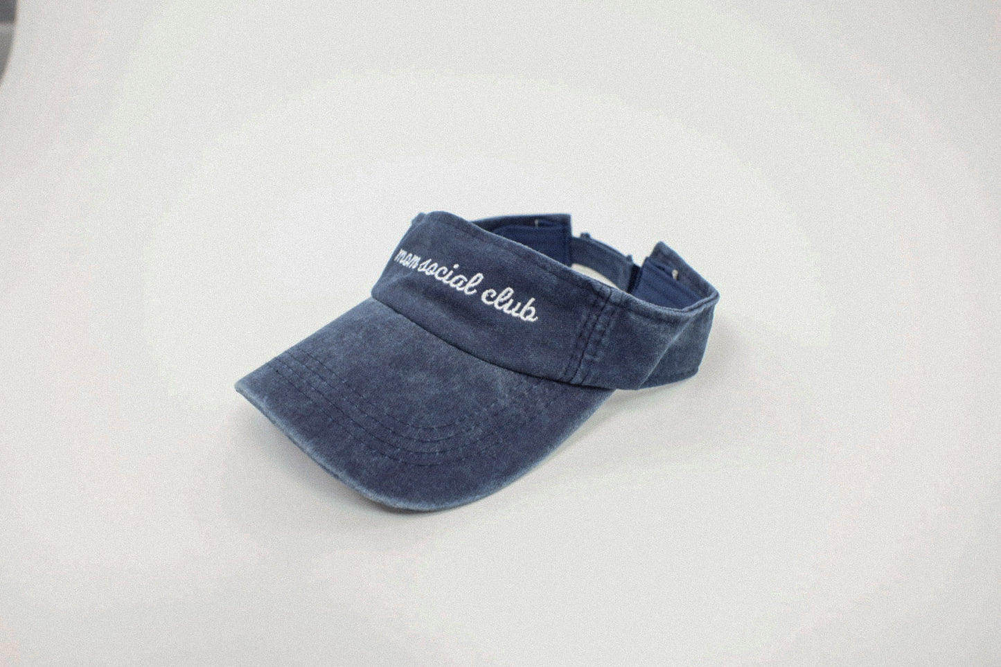 Mom Social Club Visor | Vintage Blue