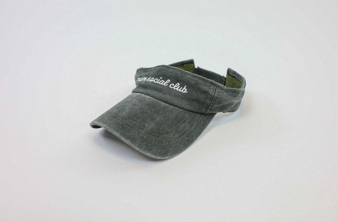 Mom Social Club Visor | Vintage Green