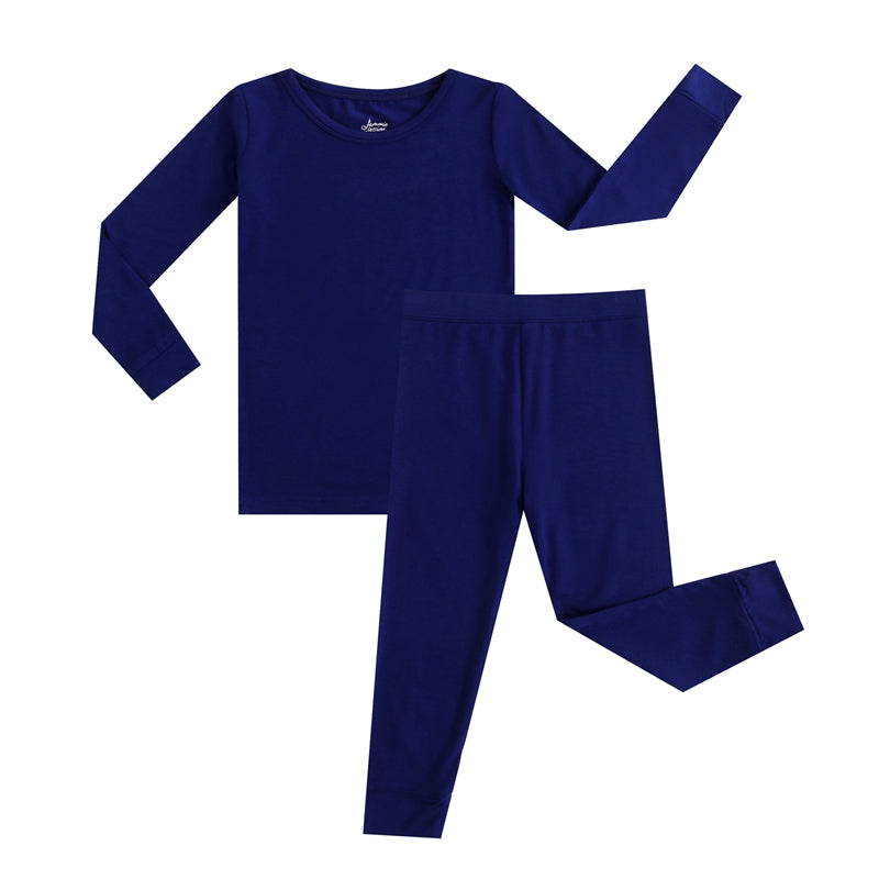 Royal Blue Long Sleeve PJ's