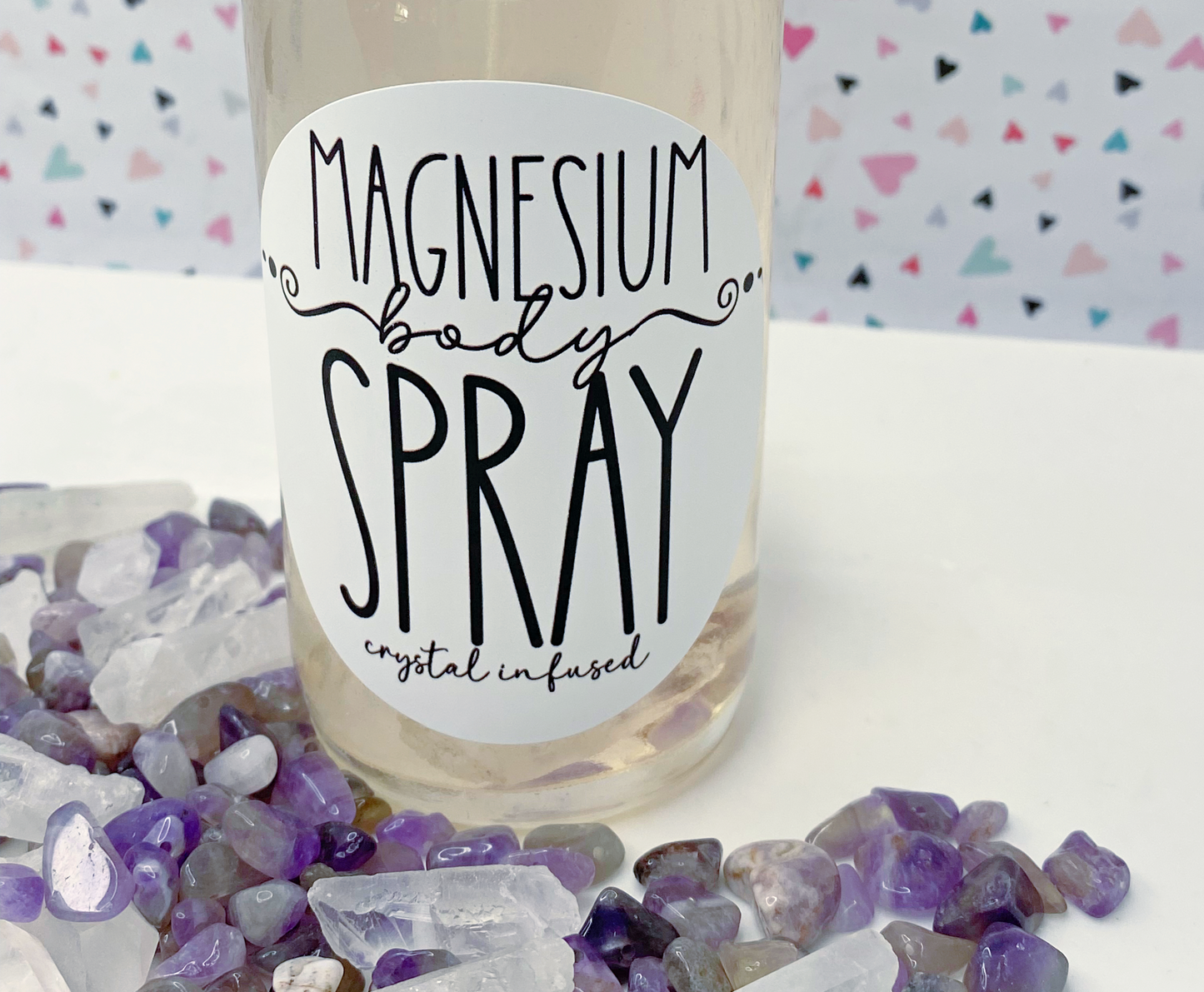 Crystal Infused Magnesium Spray - Daily Body Mist