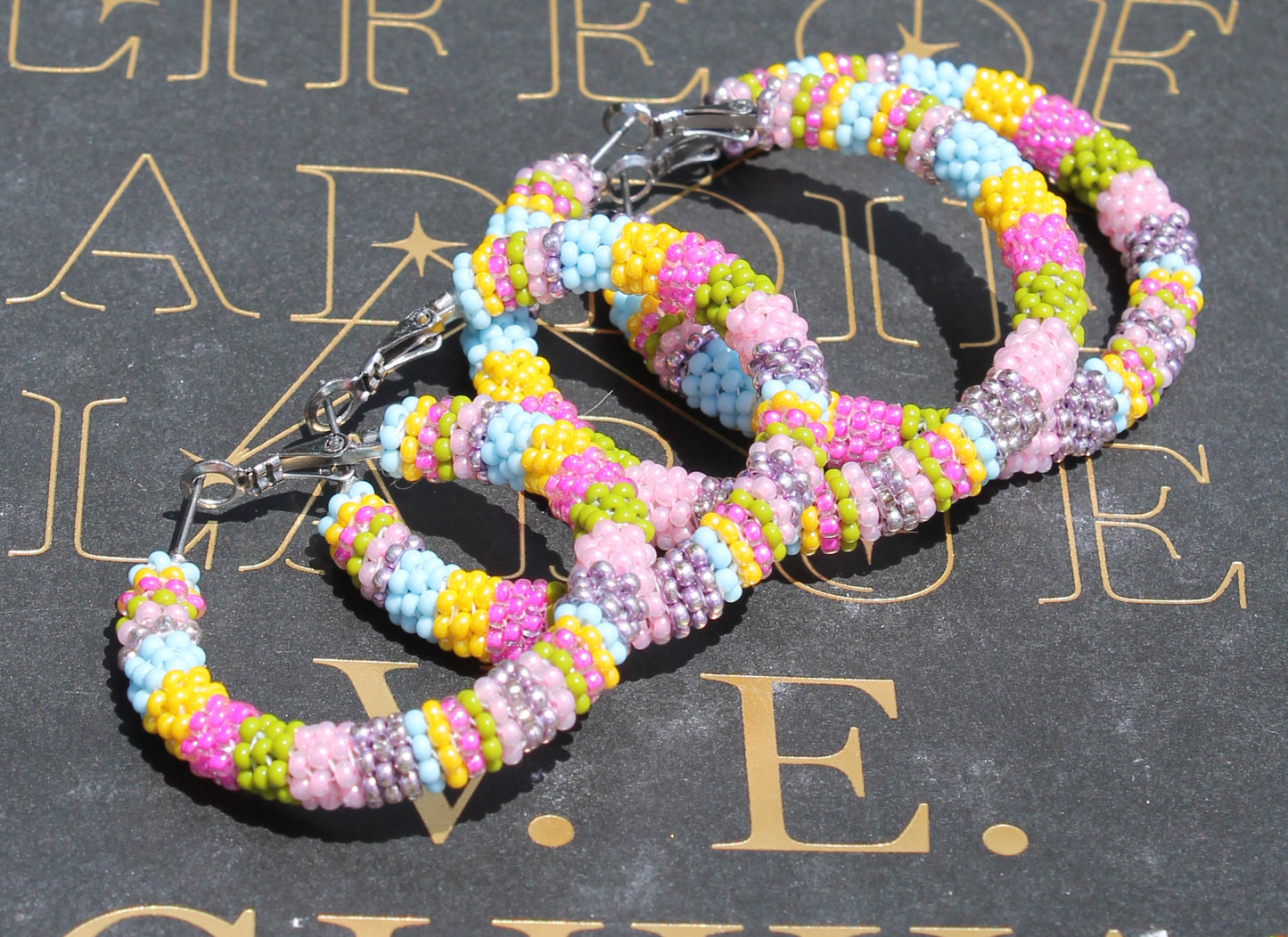 Pastel Rainbow Hoops