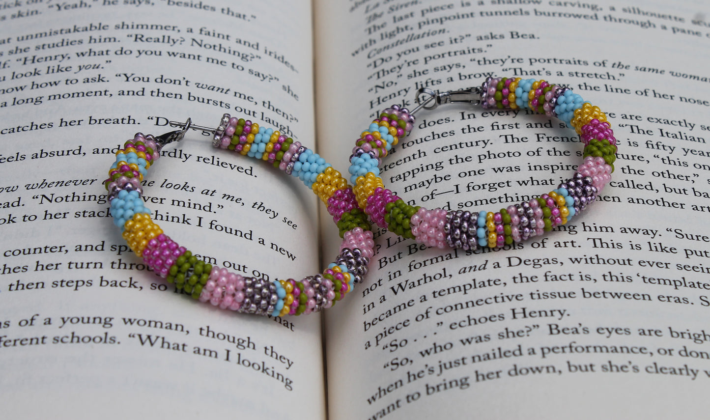 Pastel Rainbow Hoops