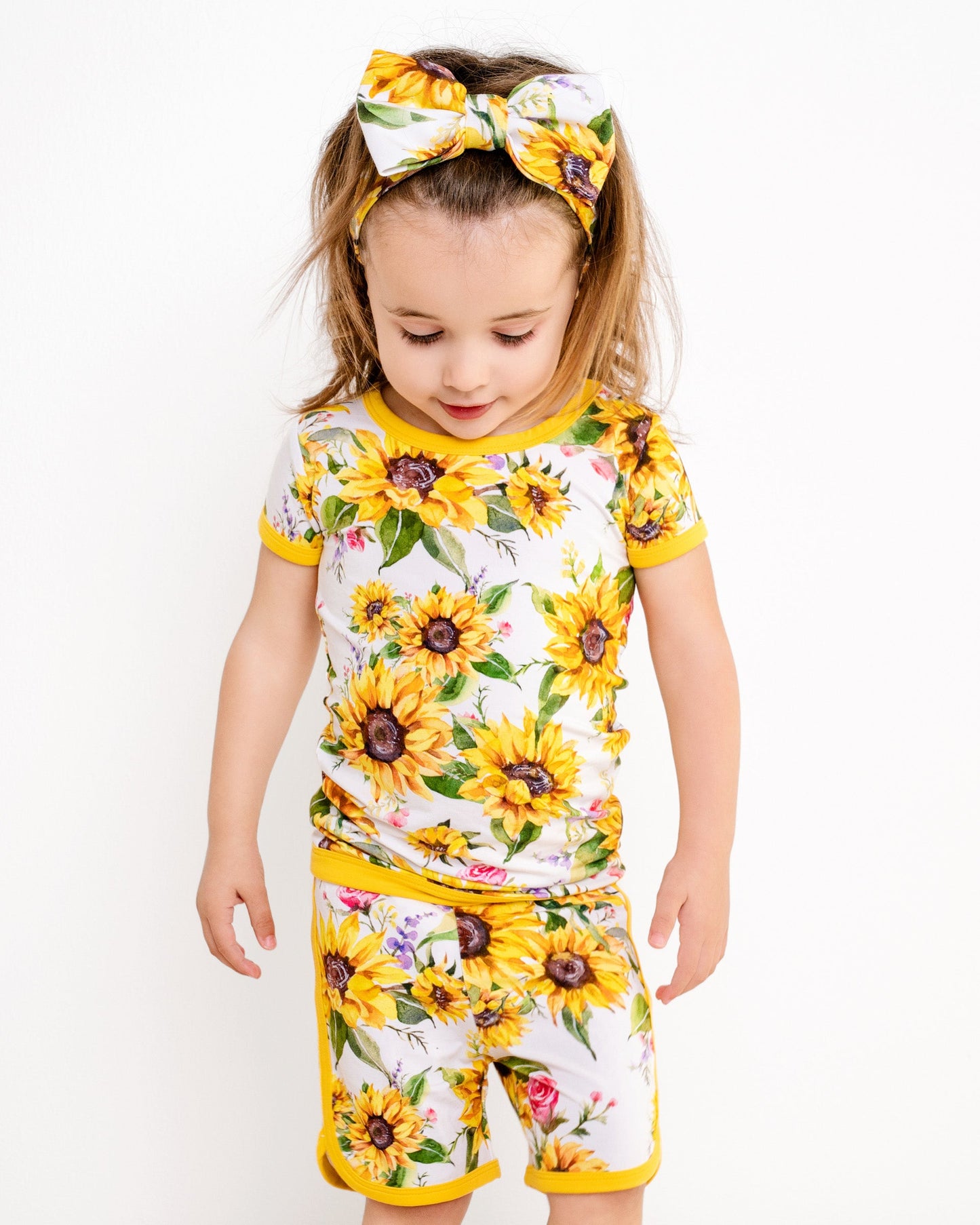 Suns and Roses (Sunflowers) Short Set