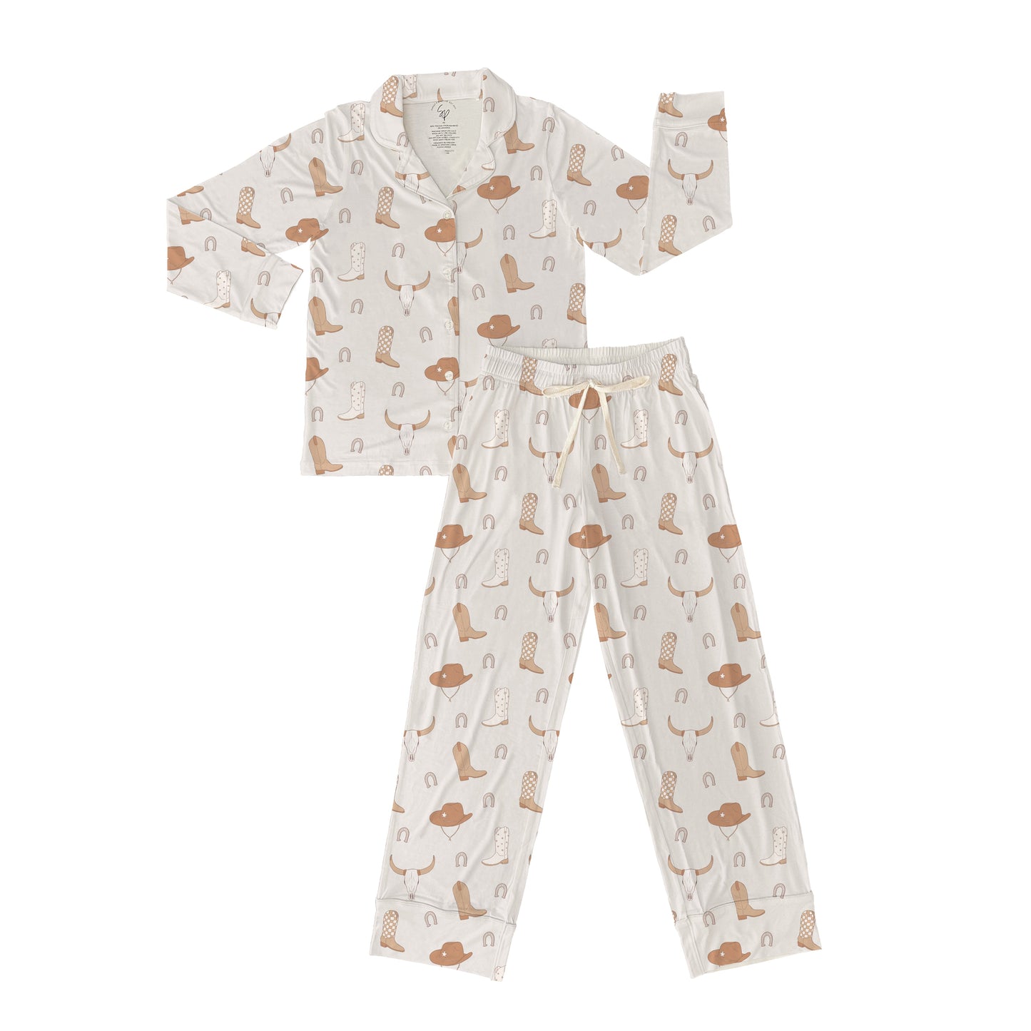 Cowboy Up Women's Bamboo Jammies