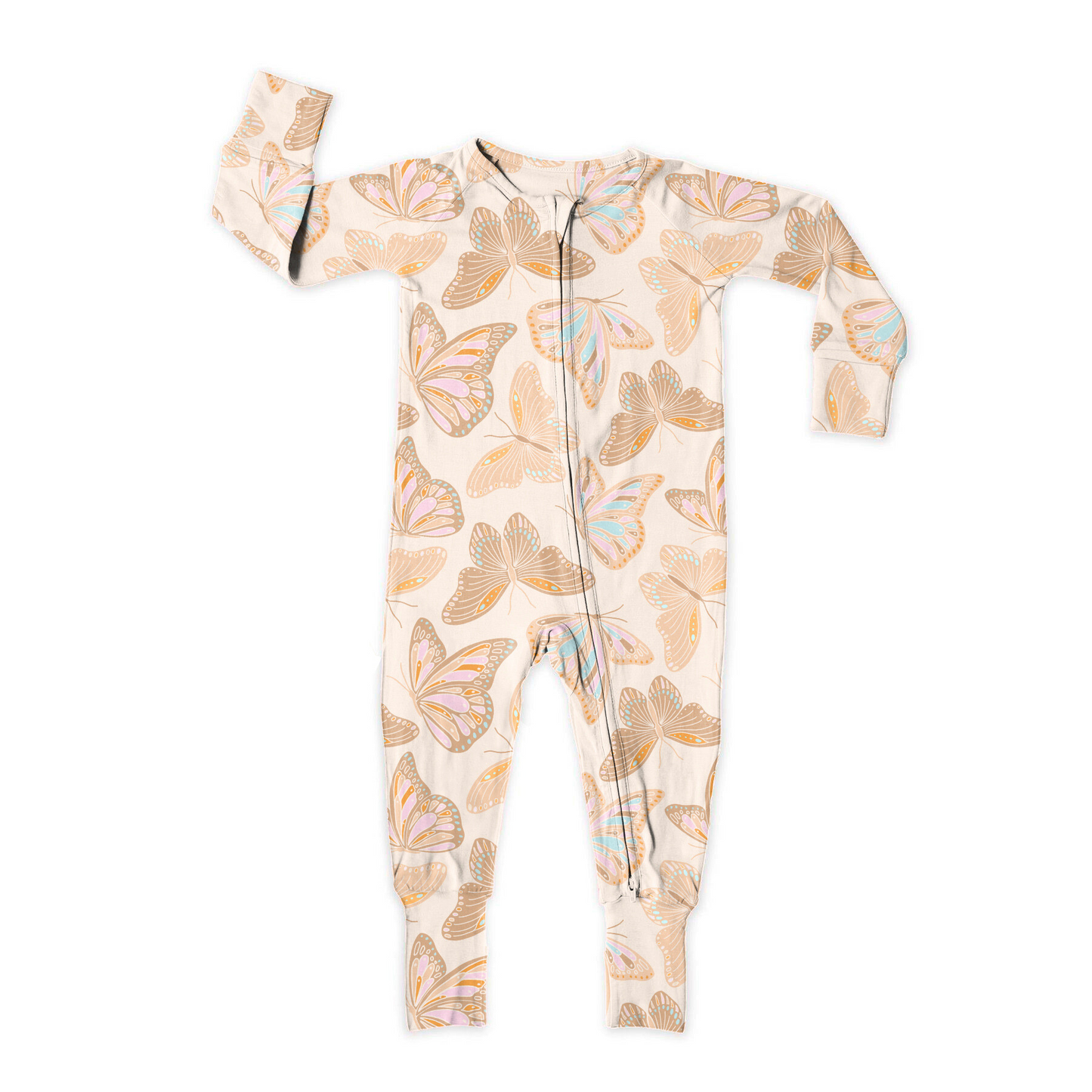 Sadie Zip Up Bamboo Pajamas