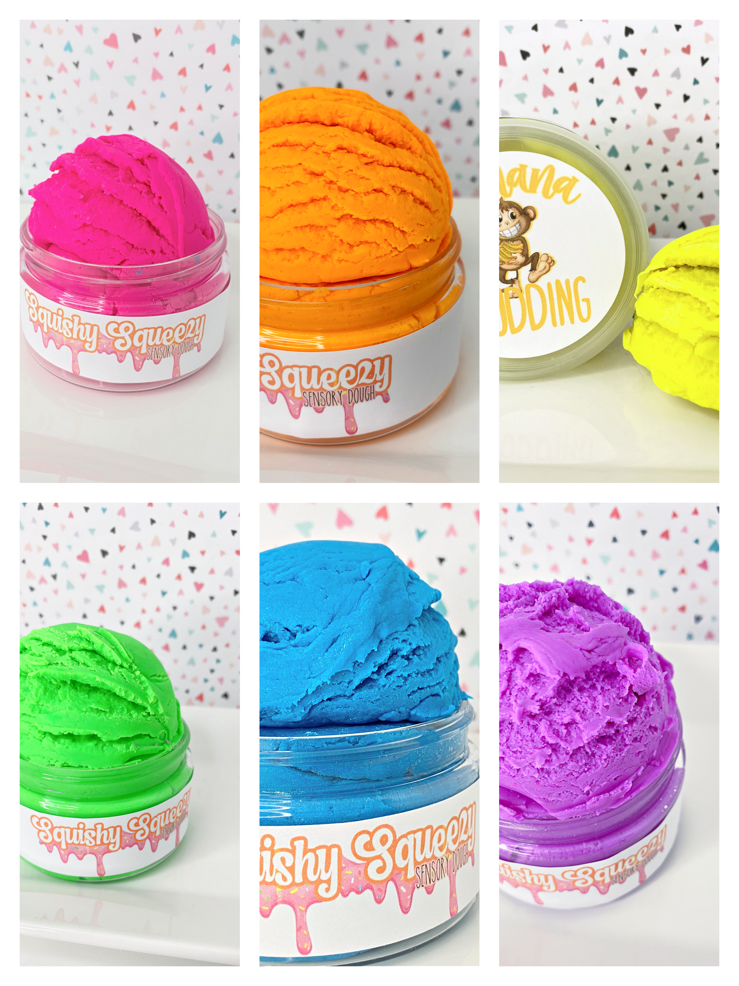 Over The Rainbow - Sensory Dough - Full Set