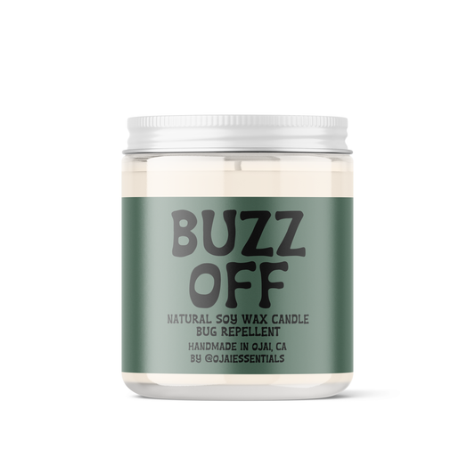 Candle | Buzz Off Bug Repellent | Natural Soy Wax