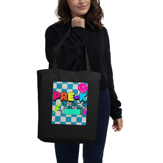 Pre-K Vibes Eco Tote Bag