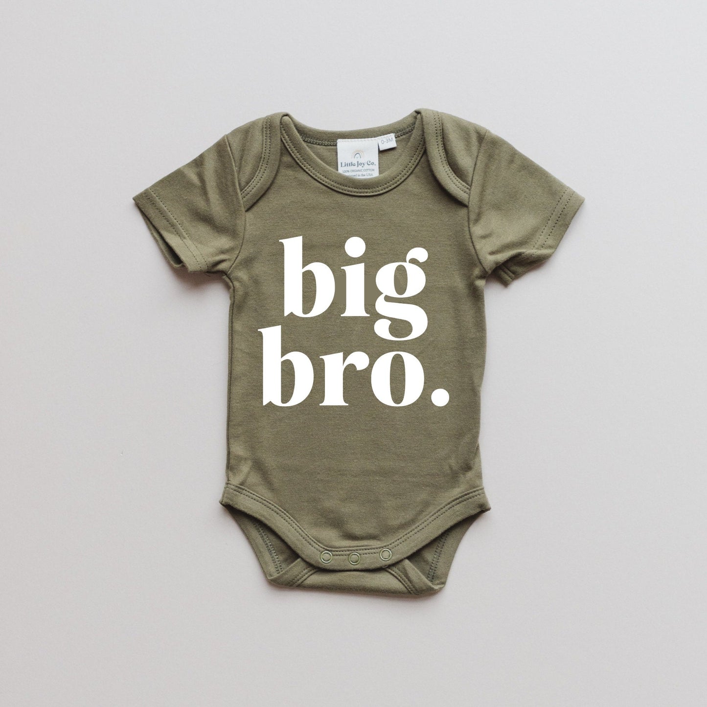 Big Bro Organic Cotton Bodysuit - more colors