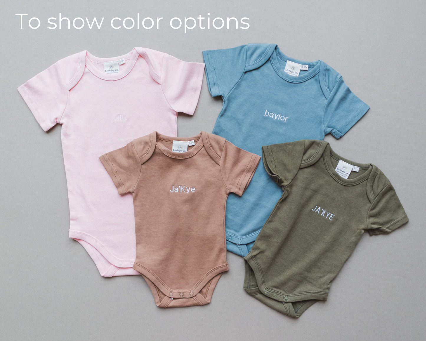 Big Bro Organic Cotton Bodysuit - more colors